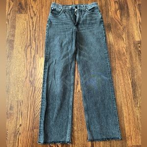 NWOT Rag & Bone Ruth Super High Rise Straight Jeans